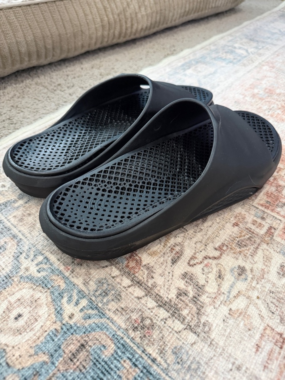 Asics Actibreeze Hybrid Slide Sandal in Black - Picture 7 of 12